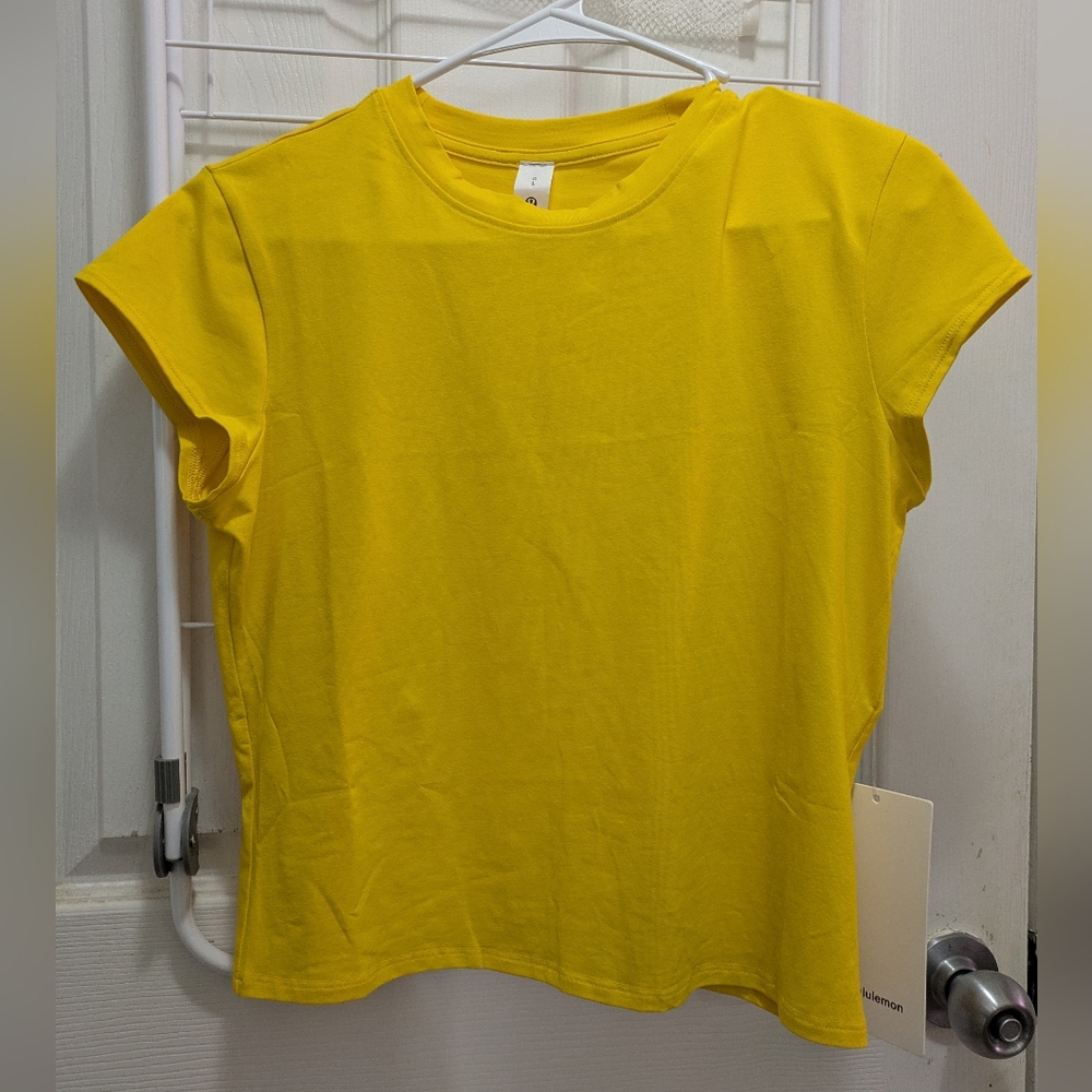 NWT Lululemon Organic Cotton Baby Tee